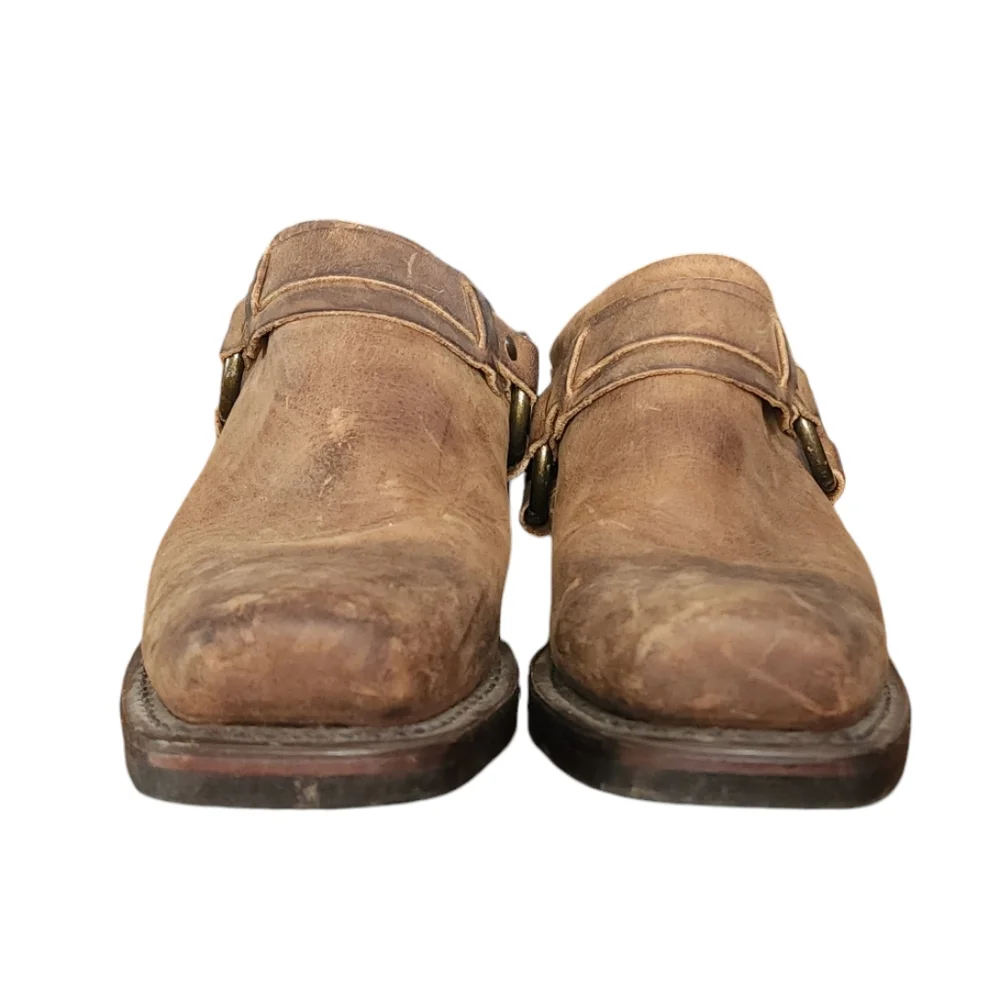 Frye Women's Belted Harness Mule Size 7.5 - Picture 4 of 8